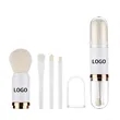 Mini 4-in-1 Portable Makeup Brush Set | https://www.bestnamebadges.com