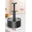 Plastic Hamburger Press 4.05-Inch Adjustable Patty Maker | https://www.bestnamebadges.com