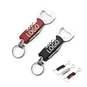 Stainless Steel Bottle Opener Keychain