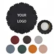 Round Faux Leather Placemat 15 Inch Heat Resistant | https://www.bestnamebadges.com