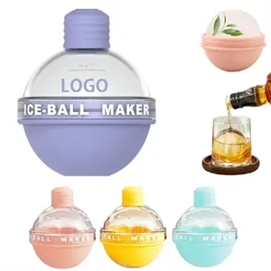 Silicone Ice Ball Mold, 2.3-Inch, Assorted Colors