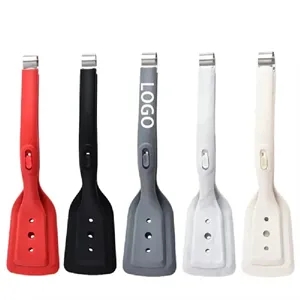 2-in-1 Silicone Spatula Tongs