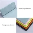 A6 Magnetic PU Leather Menu Clipboard | https://www.bestnamebadges.com