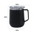 17oz Double Wall Vacuum Insulated Travel Mug | https://www.bestnamebadges.com