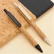 A5 Cork Notebook & Pen Gift Set | https://www.bestnamebadges.com