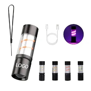 Vintage Dual-Mode USB LED Flashlight 5W 400mAh