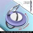 360 Rotating Metal Finger Grip Ring Holder | https://www.bestnamebadges.com
