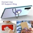360 Rotating Metal Finger Grip Ring Holder | https://www.bestnamebadges.com