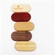 Bamboo Wood USB Flash Drive with Engraved Box | https://www.bestnamebadges.com