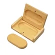 Bamboo Wood USB Flash Drive with Engraved Box | https://www.bestnamebadges.com