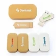 Wheat Straw Box USB Flash Drive 1-128GB | https://www.bestnamebadges.com