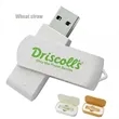 Wheat Straw Box USB Flash Drive 1-128GB | https://www.bestnamebadges.com