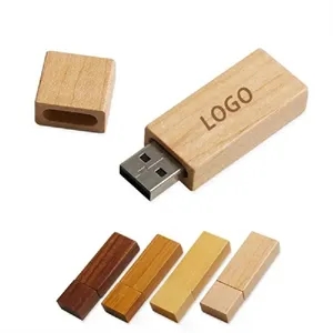Laser Engraved 16GB Wood USB Flash Drive