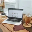 Light Luxury PU Leather Tissue Box with Metal Buckle | https://www.bestnamebadges.com
