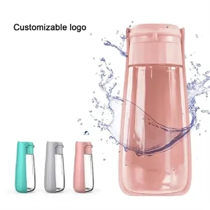 Portable Dog Water Bottle 19oz - Leak Proof Foldable