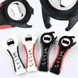 5-in-1 Multi-Function Bottle Opener with TPR Grip | https://www.bestnamebadges.com