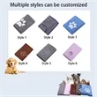 Super Absorbent Microfiber Dog Bath Towel | https://www.bestnamebadges.com