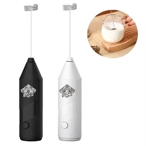 13,000 RPM Handheld Battery Milk Frother with 25 Spiral