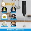 13,000 RPM Handheld Battery Milk Frother with 25 Spiral | https://www.bestnamebadges.com