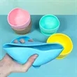 Silicone Baby Suction Bowl & Spoon Set | https://www.bestnamebadges.com