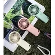 3-Speed Mini Handheld Fan with Key Chain | https://www.bestnamebadges.com