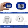 Compact Pedometer with Step Correction and Calorie Counter | https://www.bestnamebadges.com