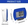 Compact Pedometer with Step Correction and Calorie Counter | https://www.bestnamebadges.com