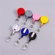 Plastic ID Card Holder & Retractable Badge Reel Set | https://www.bestnamebadges.com