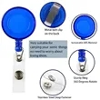 Plastic ID Card Holder & Retractable Badge Reel Set | https://www.bestnamebadges.com