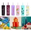 15oz Matte Acrylic Tumbler with Lid & Straw | https://www.bestnamebadges.com