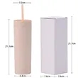 15oz Matte Acrylic Tumbler with Lid & Straw | https://www.bestnamebadges.com