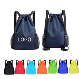 Waterproof Oxford Drawstring Backpack 19.7x15.7