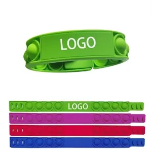 Silicone Push Bubble Fidget Bracelet