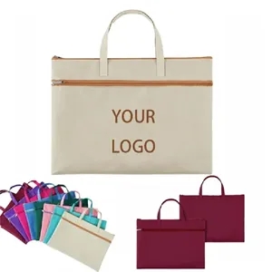 13.2  x9.3in Oxford Document Storage Bag with Handle