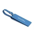 Waterproof Microfiber Luggage Tag with 304 Stainless Buckle | https://www.bestnamebadges.com