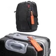 Waterproof Microfiber Luggage Tag with 304 Stainless Buckle | https://www.bestnamebadges.com