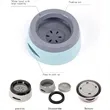 No Spill Floating Disk Dog Water Bowl | https://www.bestnamebadges.com