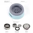 No Spill Floating Disk Dog Water Bowl | https://www.bestnamebadges.com