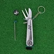 Multitool Golf Divot Tool with Brush & Groove Cleaner | https://www.bestnamebadges.com