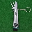 Multitool Golf Divot Tool with Brush & Groove Cleaner | https://www.bestnamebadges.com