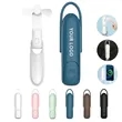 12-Hour Foldable USB Mini Fan Power Bank | https://www.bestnamebadges.com
