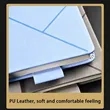 A5 PU Leather Notebook Gift Set with Pen | https://www.bestnamebadges.com