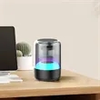 Clear Bluetooth RGB Night Light Speaker | https://www.bestnamebadges.com