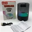 Clear Bluetooth RGB Night Light Speaker | https://www.bestnamebadges.com