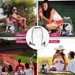 Clear PVC Drawstring Backpack 13.3x17 Inches | https://www.bestnamebadges.com