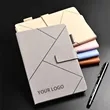 A5 PU Leather Notebook Gift Set with Pen | https://www.bestnamebadges.com