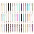 Starry PU Notebook with Pen - Half Letter | https://www.bestnamebadges.com