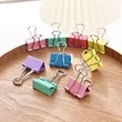 Assorted Metal Binder Clips - 1 in & 0.7 in | https://www.bestnamebadges.com