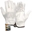 Goatskin Work Gloves | https://www.bestnamebadges.com