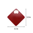 3.3-Inch Stainless Steel Bottle Opener Coaster | https://www.bestnamebadges.com